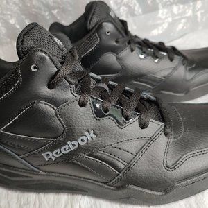 Men's Sneakers & Athletic Shoes Reebok Royal High Top Black Size 7 Ortholite